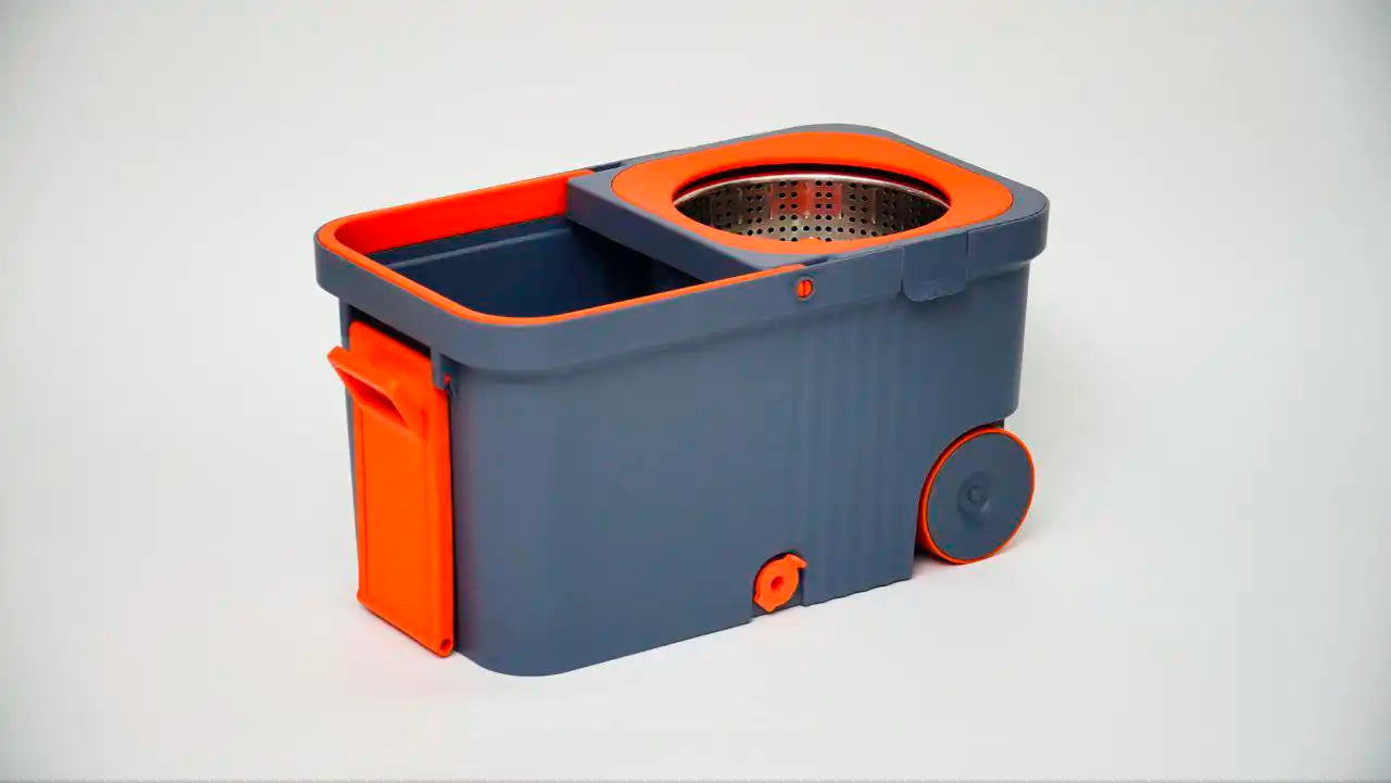 Smart Spin Mop – Édition Premium (Balai Rotatif 360° avec Seau Essoreur)