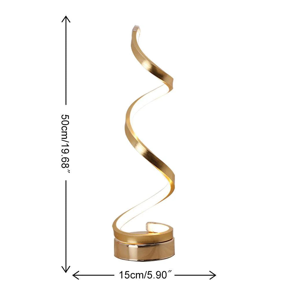 LuminaSpirale La Lumière Élégante qui Sublime Vos Espaces