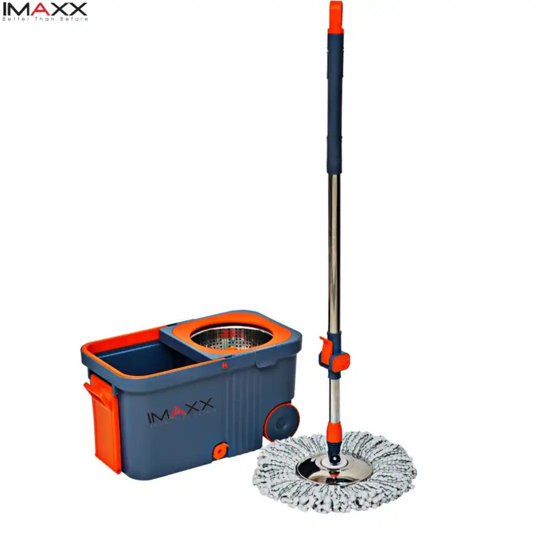 Smart Spin Mop – Édition Premium (Balai Rotatif 360° avec Seau Essoreur)