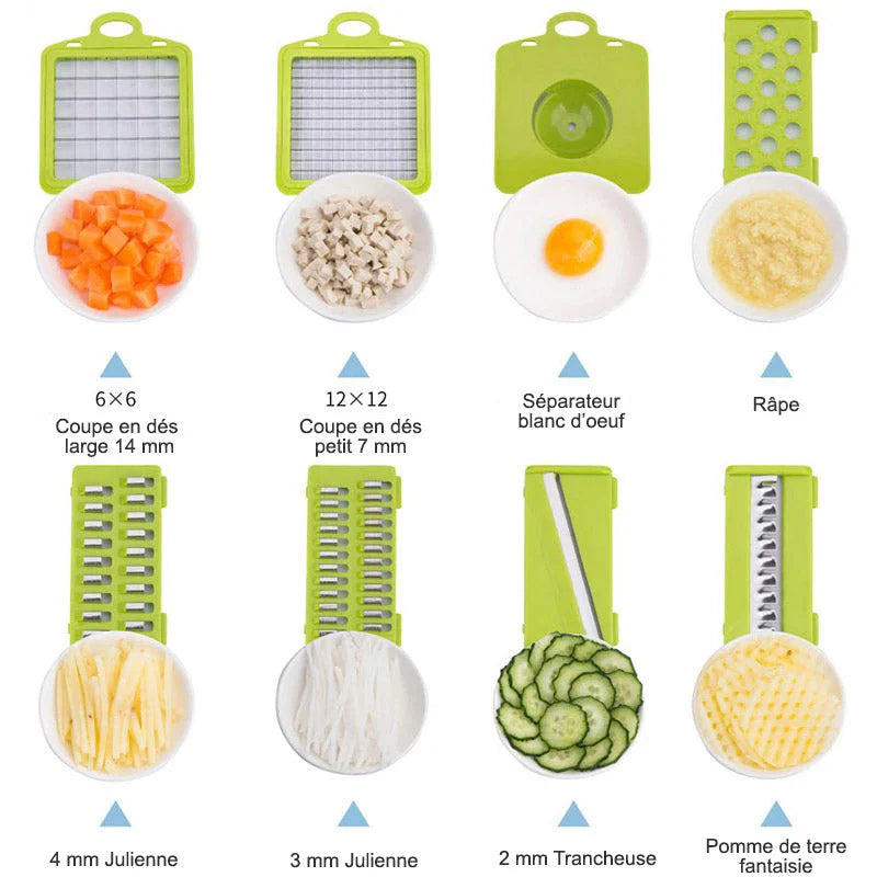 Coupe-légumes professionnel multifonctionnel