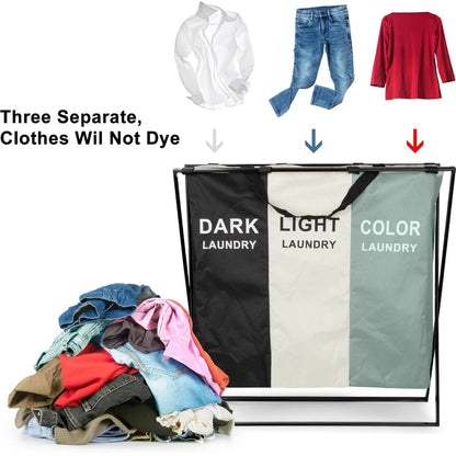 Panier à Linge – Clair / Foncé / Couleur