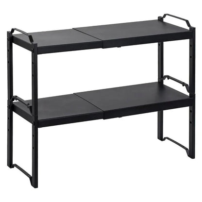 Étagère Organisatrice Cuisine Pro – Extensible, Empilable & Ajustable