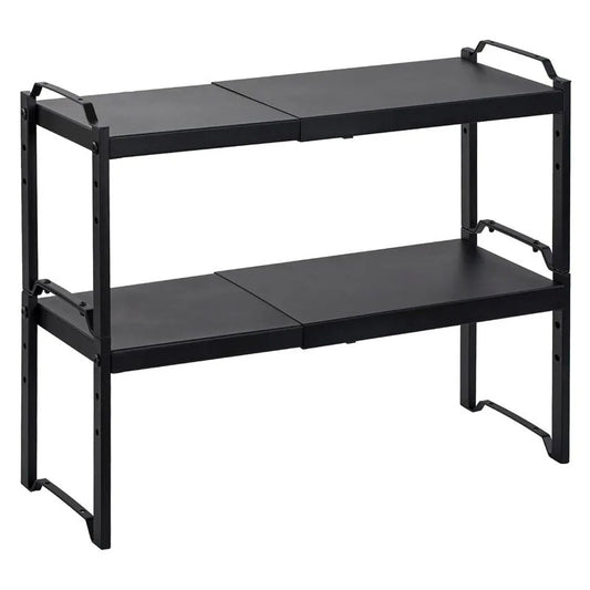 Étagère Organisatrice Cuisine Pro – Extensible, Empilable & Ajustable