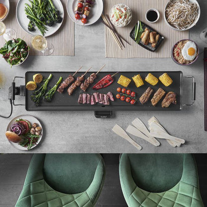 Plancha Électrique Multifonction – Cuisine Saine & Conviviale