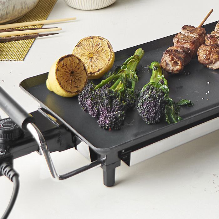Plancha Électrique Multifonction – Cuisine Saine & Conviviale