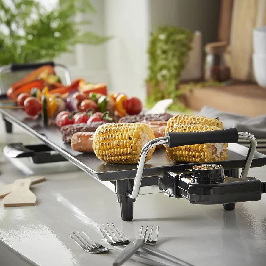 Plancha Électrique Multifonction – Cuisine Saine & Conviviale