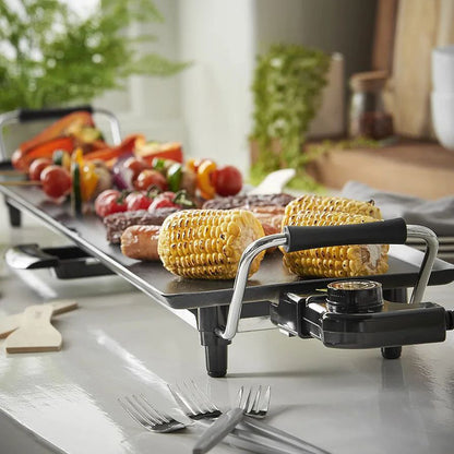 Plancha Électrique Multifonction – Cuisine Saine & Conviviale