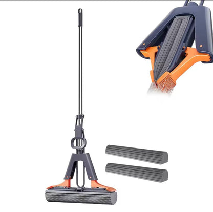 Balai PVA Sans Lavage à la Main – Mop Pliable & Ultra-Absorbant