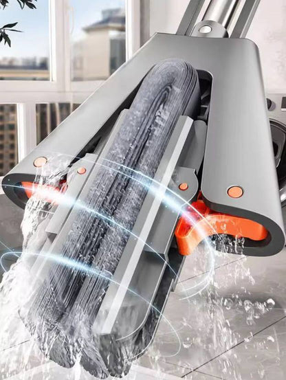 Balai PVA Sans Lavage à la Main – Mop Pliable & Ultra-Absorbant